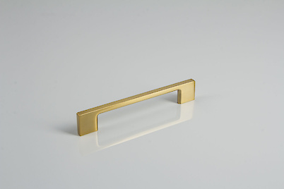 Меблева ручка GTV UZ-819 латунь позолочена (UZ-819128-16)