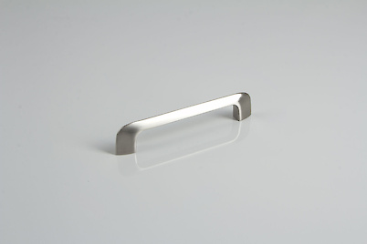 Меблева ручка GTV MILANO шліфована сталь (UZ-MILAN-128-06)