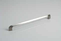 Мебельная ручка GTV MILANO шлифованная сталь (UZ-MILAN-256-06)