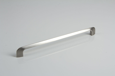 Меблева ручка GTV MILANO шліфована сталь (UZ-MILAN-256-06)