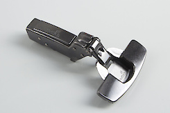 Завіса Hettich Sensys 8646i для фасадів 10-16 мм внутрішня з дотягувачем, кут відкривання 110 градусів чорний (9091763)