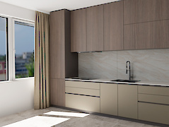 Egger  W1101 ST76 Білий Альпійський суцільний