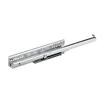 Направляющая Hettich Quadro 25 частичного выдвижения с демпфером Silent System L=300 мм, ДСП 18мм EB23, левая (9267401)