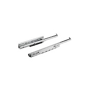 Направляющая Hettich Quadro 25 частичного выдвижения с демпфером Silent System L=300 мм, ДСП 18мм, левая (9267401)