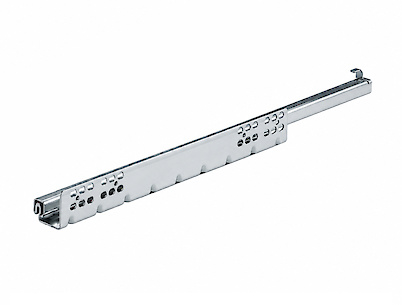 Напрямна Hettich Quadro 25 часткового висування з демпфером Silent System L=300 мм, ДСП 18мм EB23, права (9267402)