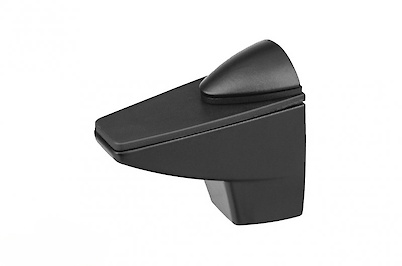 Полицетримач для скла та ДСП Camelar L=75 H=60, чорний