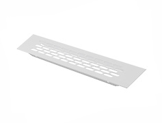 Вентиляционная решетка GTV алюминиевая 60x245мм, белая  Цвет: белый Материал: алюминий Ширина товара, мм: 245