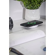 Вбудована розетка GTV Camino вертикальна на 2 вилки, USB А+С, з індукційною зарядкою, біла (вбудований подовжувач)