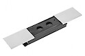 Встраиваемая розетка GTV Prestino горизонтальная 2 вилки, USB А+С,  HDMI, RJ45, алюминий (встраиваемый удлинитель)