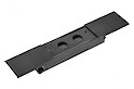 Встраиваемая розетка GTV Prestino горизонтальная 2 вилки, USB А+С,  HDMI, RJ45, черная (встраиваемый удлинитель)