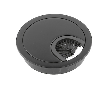 Заглушка под провода GTV d=60мм черный