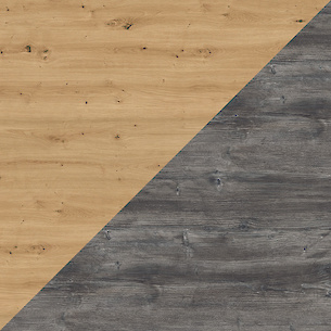 Стінова панель EGGER з HPL пластиком 2-стороння H1318 ST10/H1486 ST36 4100х640х9.2мм