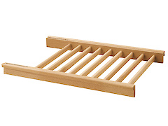 Vibo вешалка для брюк (брючница) деревянная 720x65