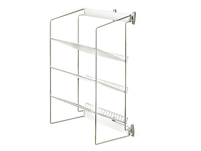 Полка висувна бічна для взуття потрійна Vibo Dream (ASL3ALGSVG) алюміній