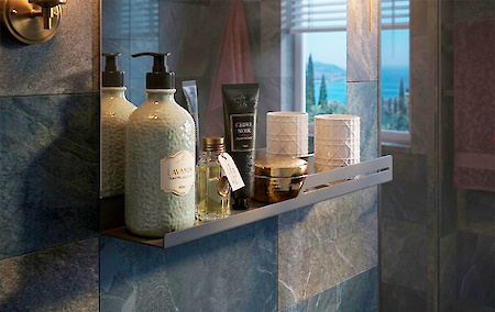 Полиці до ванної кімнати