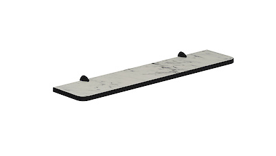 Полиця для ванної кімнати з компакт-плити Egger F204 ST10, 600х130мм