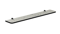Полка для ванной комнаты из компакт-плиты Egger F204 ST10, 800х130мм