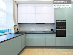 MDF панели LuxeForm Acryl Каменная роза матовый MT-AF-301 U 18.4 мм