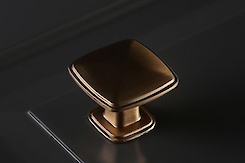 Мебельная ручка-кнопка GTV POINT золото матовое (GZ-POINT-1-18)