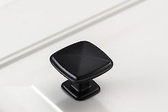 Меблева ручка-кнопка GTV POINT чорний (GZ-POINT-1-20М)