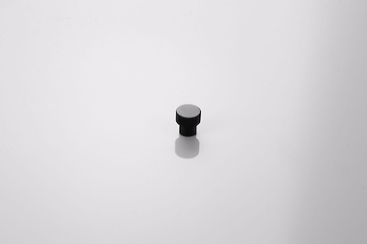 Меблева ручка-кнопка GTV STRUCTURE чорний (GA-STUCTURE-1-20M)