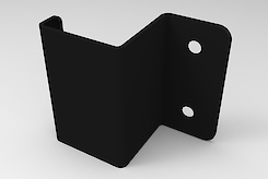 Комплект для крепления пантографа к трубе, черный