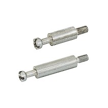 Ввинчиваемый дюбель DU 425 Hettich для компакт-плит, M4 x 7,8 мм, длина 30мм, сталь (1030990)