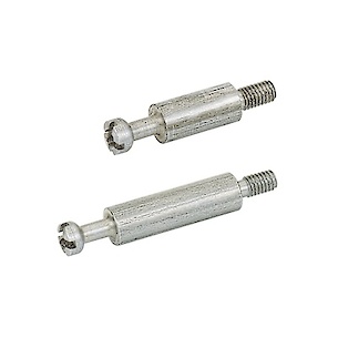 Ввинчиваемый дюбель DU 425 Hettich для компакт-плит, M4 x 7,8 мм, длина 30мм, сталь (1030990)