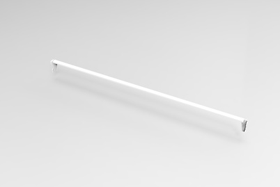 Жердь для модуля 1000мм для гардеробної системи, біла