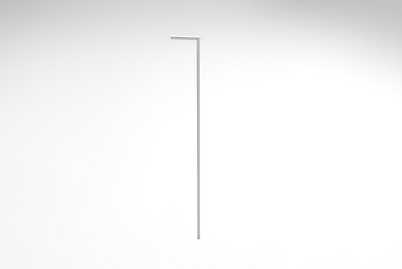 Вертикальна опора гардеробної системи висотою 2300мм 