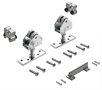 Комплект фурнитуры для раздвижной системы для разделения помещения Hettich TopLine 1210 до 80 кг (48294)