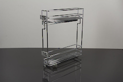 Карго Vibo 2-х рівнева бічне ліве з прихованими напрямними для модуля 150 мм