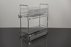 Сушка для посуду Vibo дворівнева висувна для нижнього модуля 300 мм