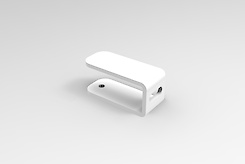 Універсальне кріплення до підлоги та стіни, біле