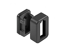 Крепление для прямоугольной штанги закрытое GTV ELITE