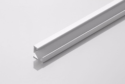 Алюминиевый профиль угловой для светодиодной ленты LED белый