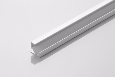 Алюминиевый профиль под LED ленту угловой L=5950 мм белый