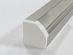 Заглушка для углового LED профиля правая белая