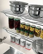 Полиця ґратчаста Vibo для кухонного верхнього модуля 450x260 (RP045C)