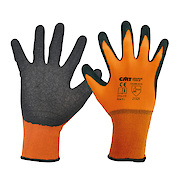 Перчатки рабочие (рукавицы) с латексным покрытием CMT, XL (GLA-10XL)