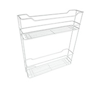 Карго двухуровневое боковое крепление без направляющих для модуля 150мм, белый