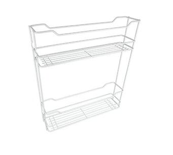 Карго дворівневе бокового кріплення без напрямних для модуля 150мм, білий