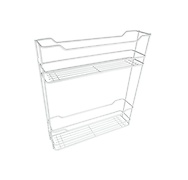 Карго дворівневе бокового кріплення без напрямних для модуля 200мм, білий