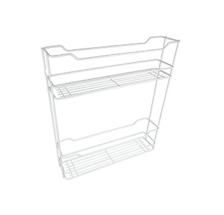 Карго дворівневе бокового кріплення без напрямних для модуля 200мм, білий