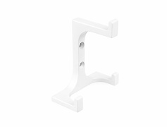 Мебельный крючок  Virno Style 0101 тройной, белый