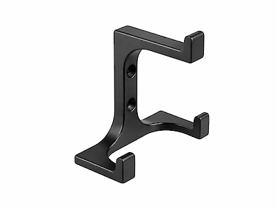 Мебельный крючок  Virno Style 0101 тройной, черный