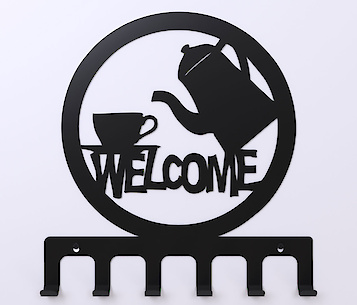 Настінна вішалка декоративна ВМ-4 