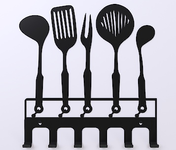 Настінна вішалка декоративна ВМ-5 