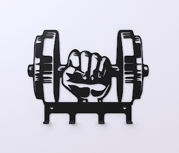 Настінна вішалка декоративна ВМ-8 