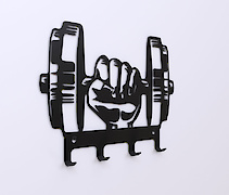 Настінна вішалка декоративна ВМ-8 